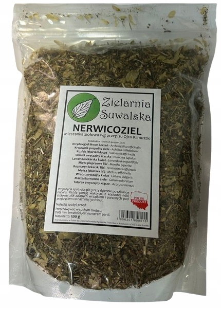 Nerwicoziel wg Klimuszki 500g Zielarnia Suwalska