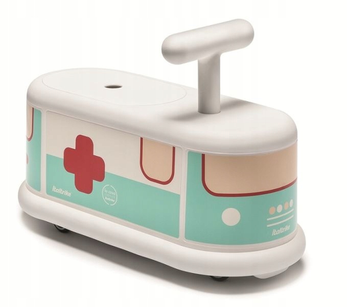 Pojazd biegowy dla dzieci Ambulans Jeździk płynny ruch La Cosa Italtrike