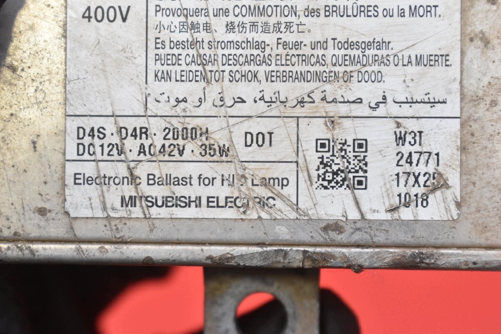 control unit XENON KSENON left D4S-D4R-2000H MITSUBISHI OUTLANDER III 12-14