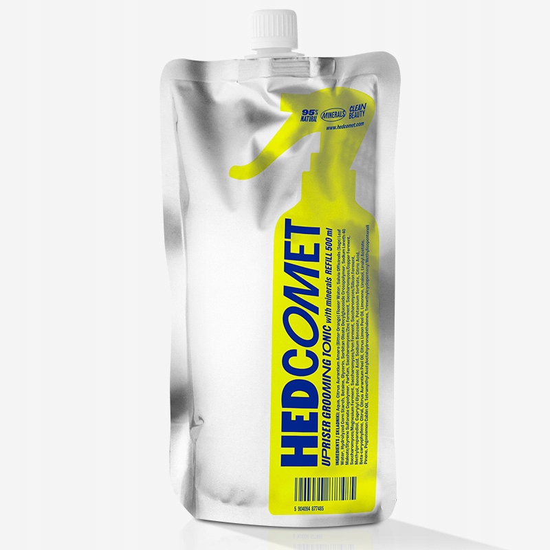 Hedcomet Prestyler UpRiser Grooming Tonic 500ml Refill objem, minerály