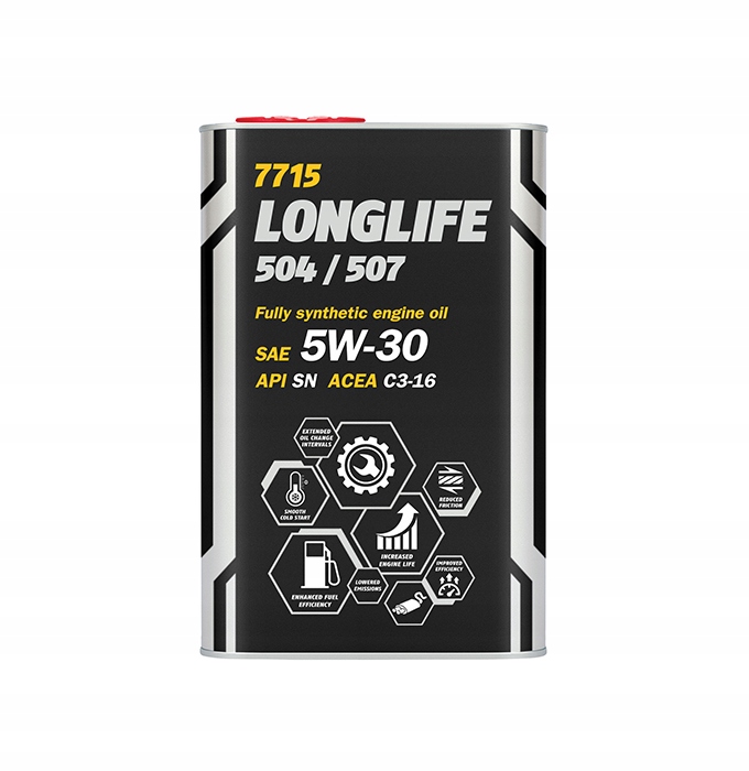 

Olej Mannol Oem 5W30 5L 504.00 507.00 Audi Skoda