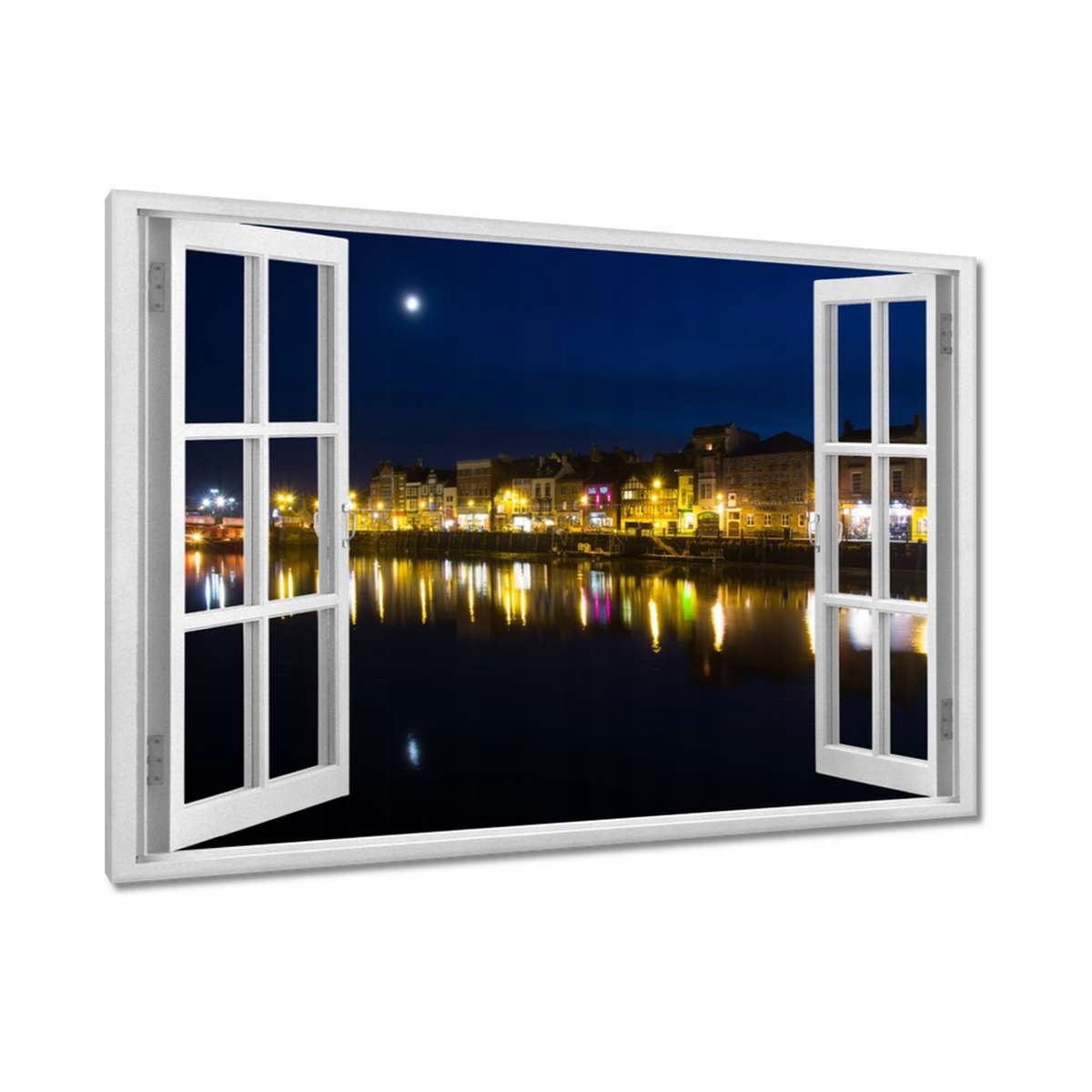 Obrazy 90x60 Měsíc ve vodě