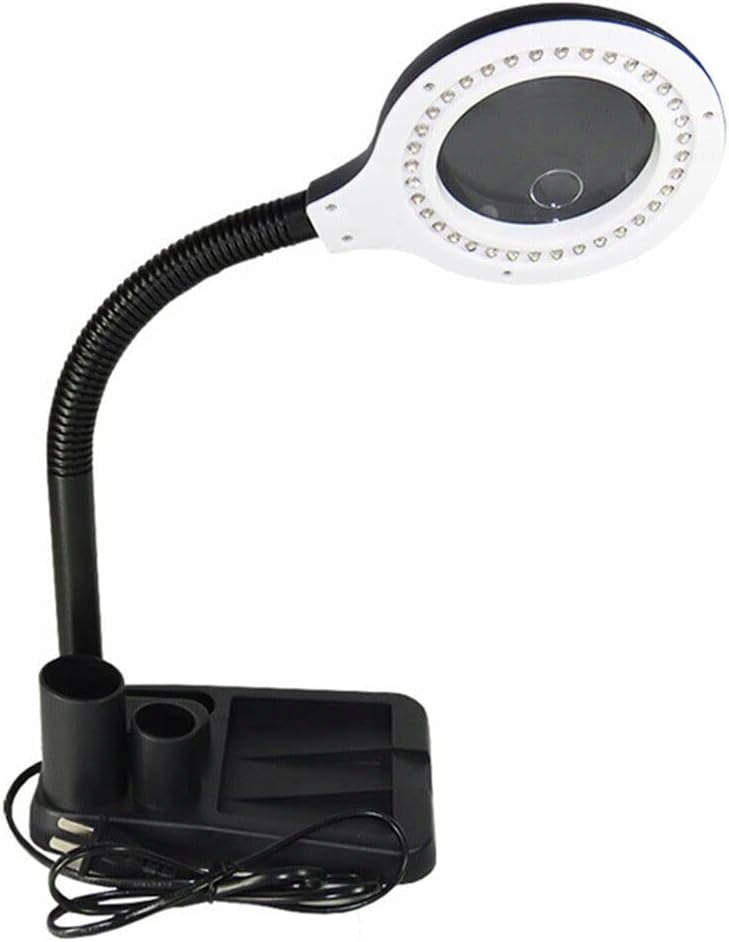 Lampa z lup?, 11 W, 360° LED, lampa biurkowa,