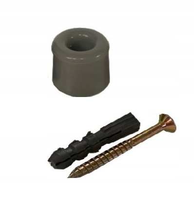 

Ogranicznik do drzwi odbojnik gumowy h-28mm Szary