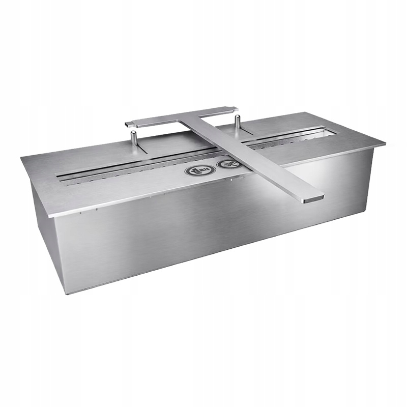 Voľne Stojaci Biokrb Biokontajner Kratki 35,7 x 10,25 x 13,8 cm do krbu