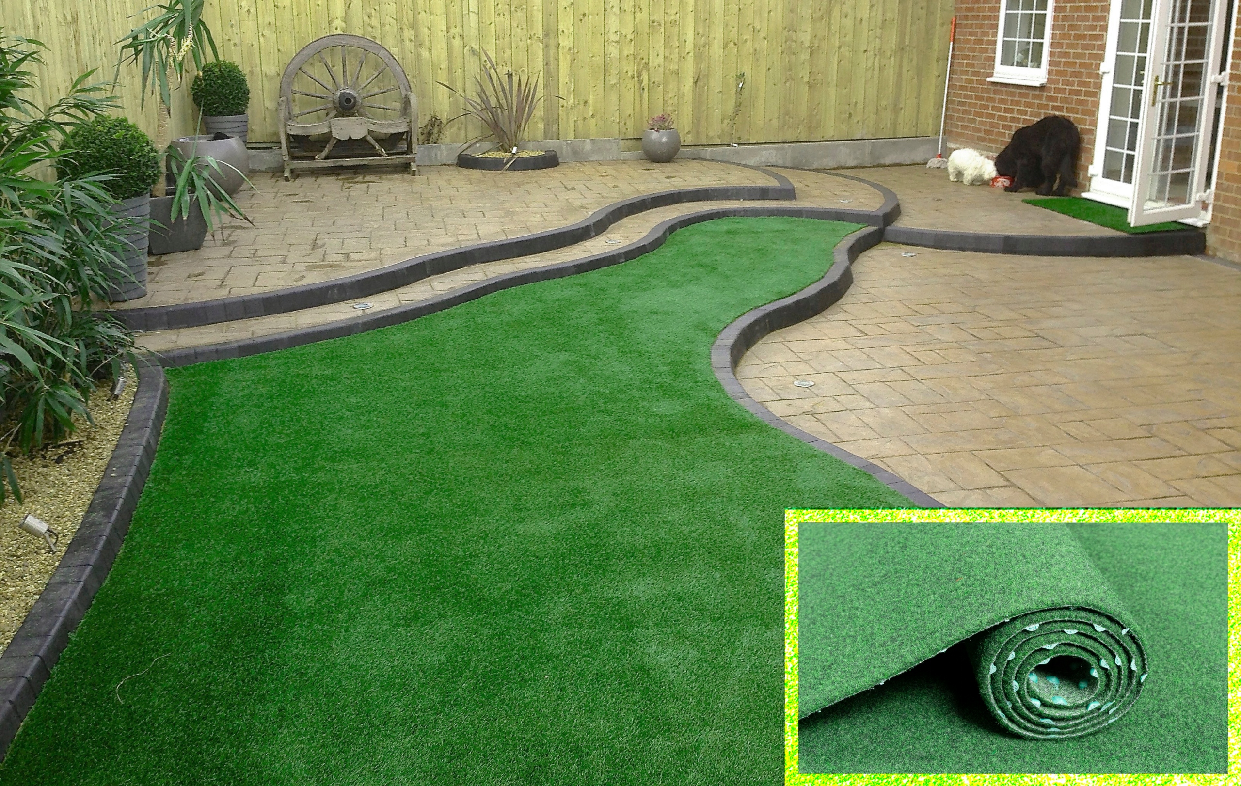 Ландшафтный искусственный газон