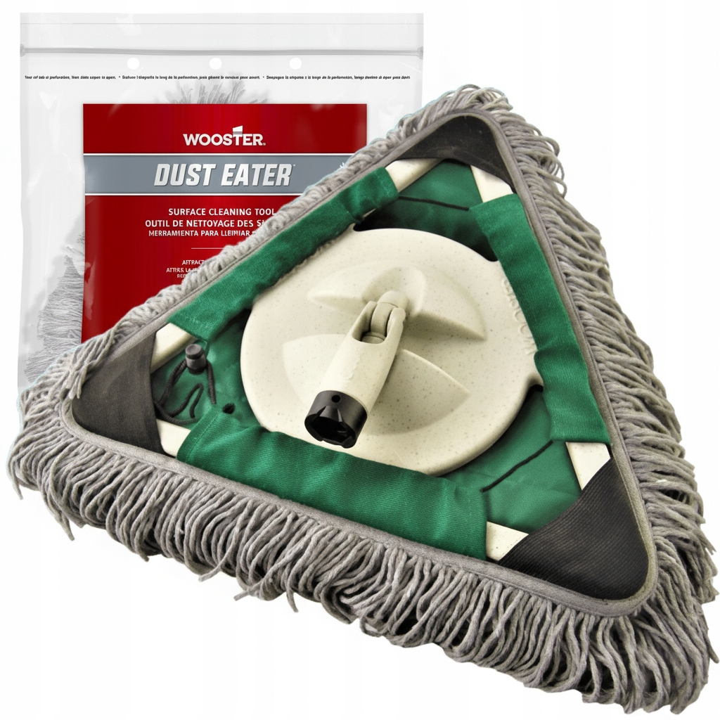Mop Wooster Pro čištění stěn po broušení hladítka Požírač Prachu