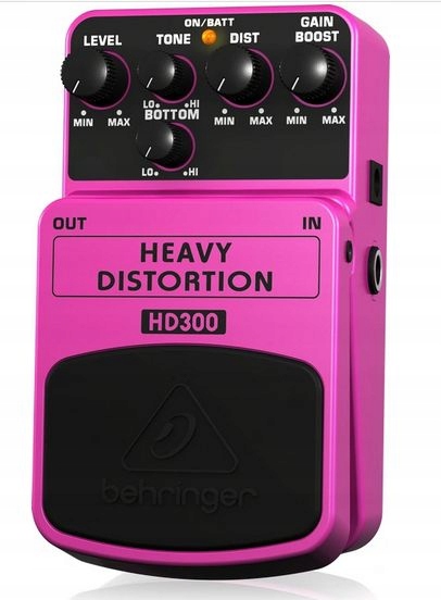 HD300 Heavy Metal Distortion Efekt Gitarowy Behringer Marka Behringer