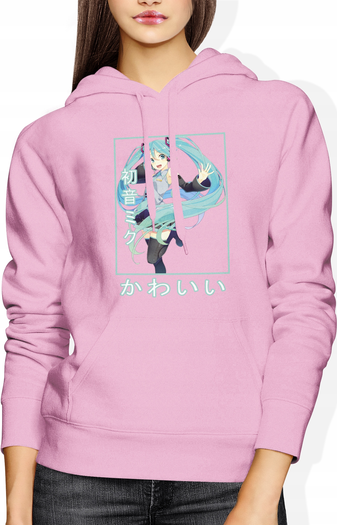 

Hatsune Miku Bluza Damska Anime Z Kapturem Rozm L