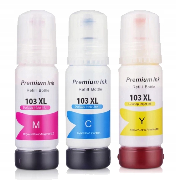 

3x Tusz do Epson Ecotank L3160 L3150 L3160 103 XL