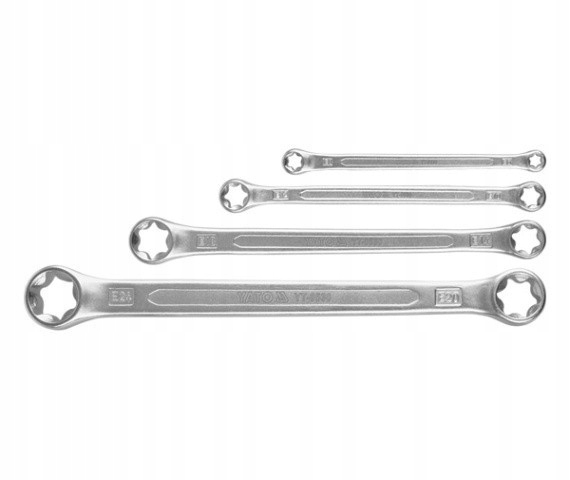 

Klucze oczkowe torx kpl e6-e24, 4 cz. YT-0530 Yato