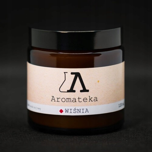 AROMATEKA ŚWIECA SOJOWA - WIŚNIA 120ML