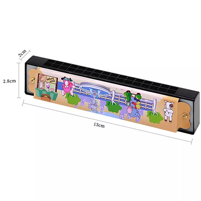 HARMONIJKA USTNA DLA DZIECI ORGANKI INSTRUMENT ZABAWKA MUZYCZNA ROZWÓJ GRA Bohater brak
