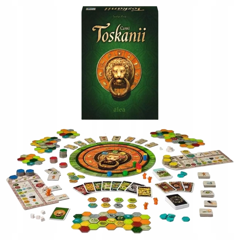 Ravensburger Gra Planszowa Zamki Toskanii Strategiczna 2-4 Graczy 10+