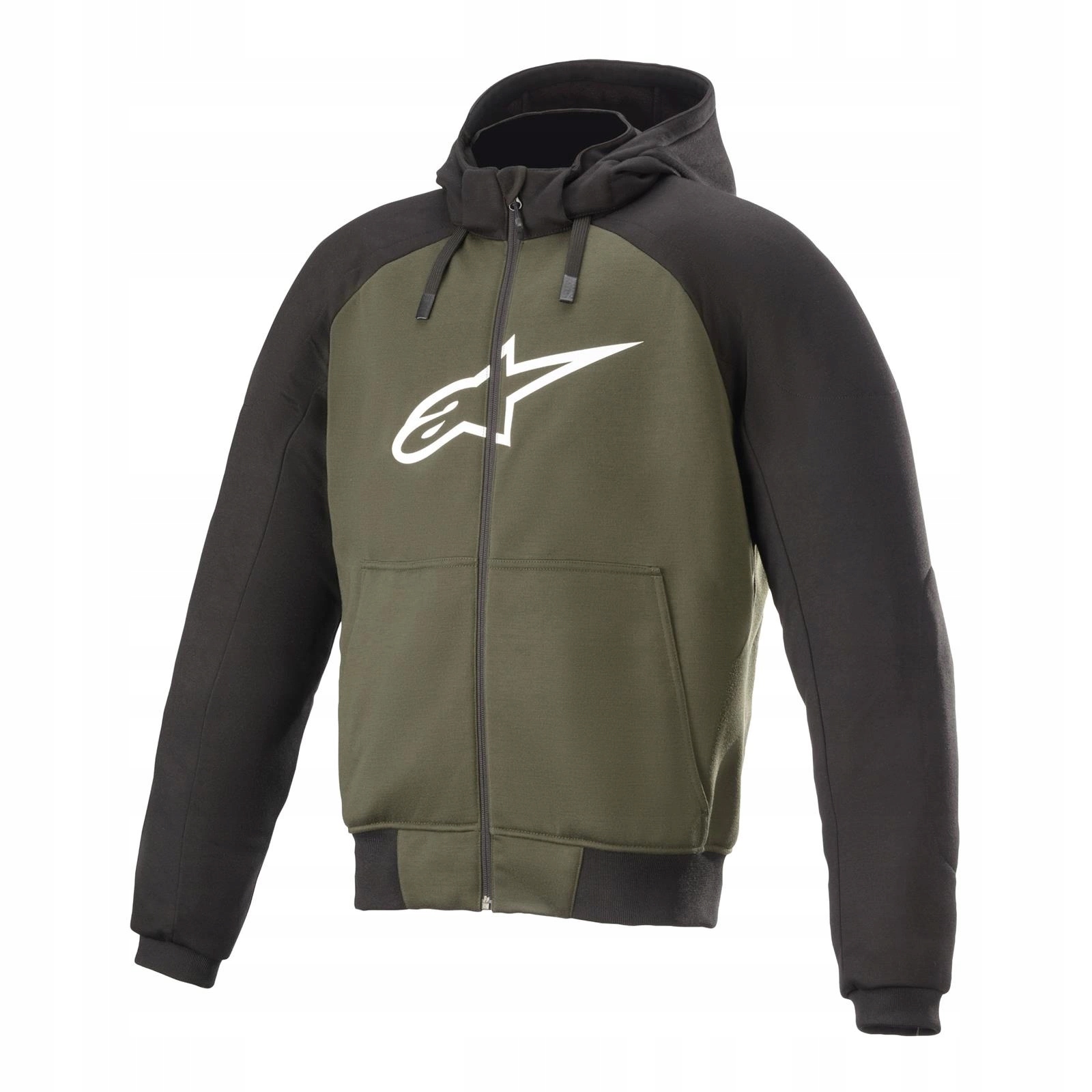 Alpinestars Mikina s kapucňou Chrome Sport Hoodie Čierno Zelená M