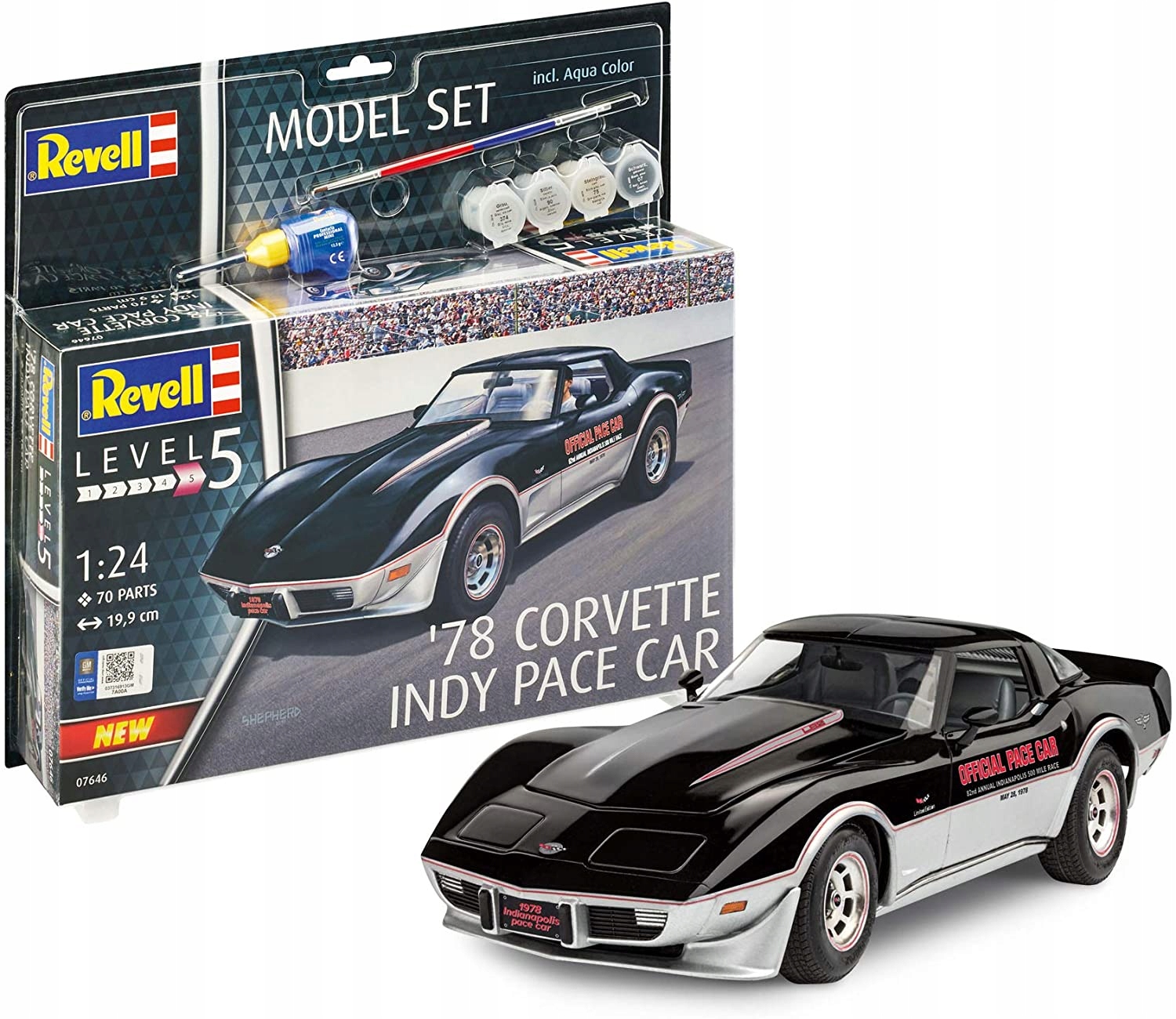 Revell model ke slepení Corvette Indy Pace Car