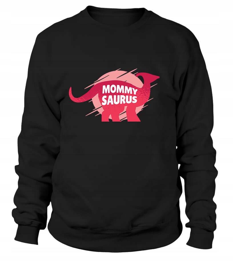 Dámská Mikina MommySaurus L černá, Dárek pro maminku