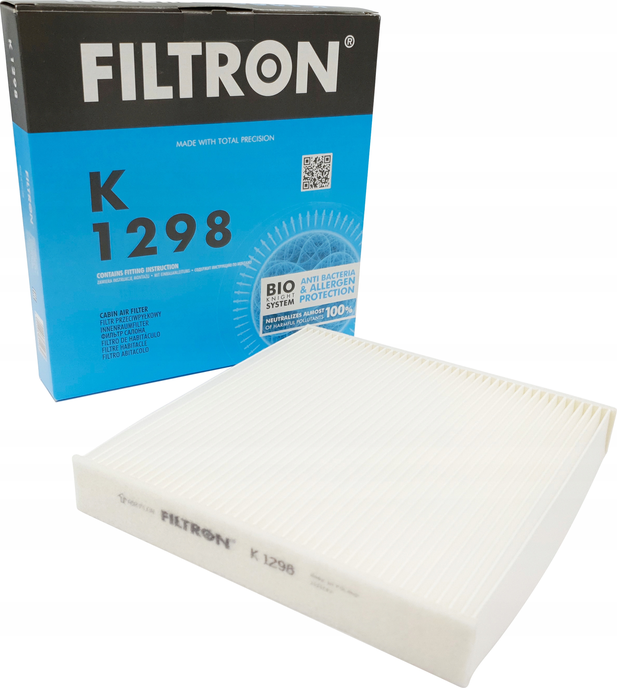 

Filtr Kabinowy Filtron K1298 Do Honda K 1298