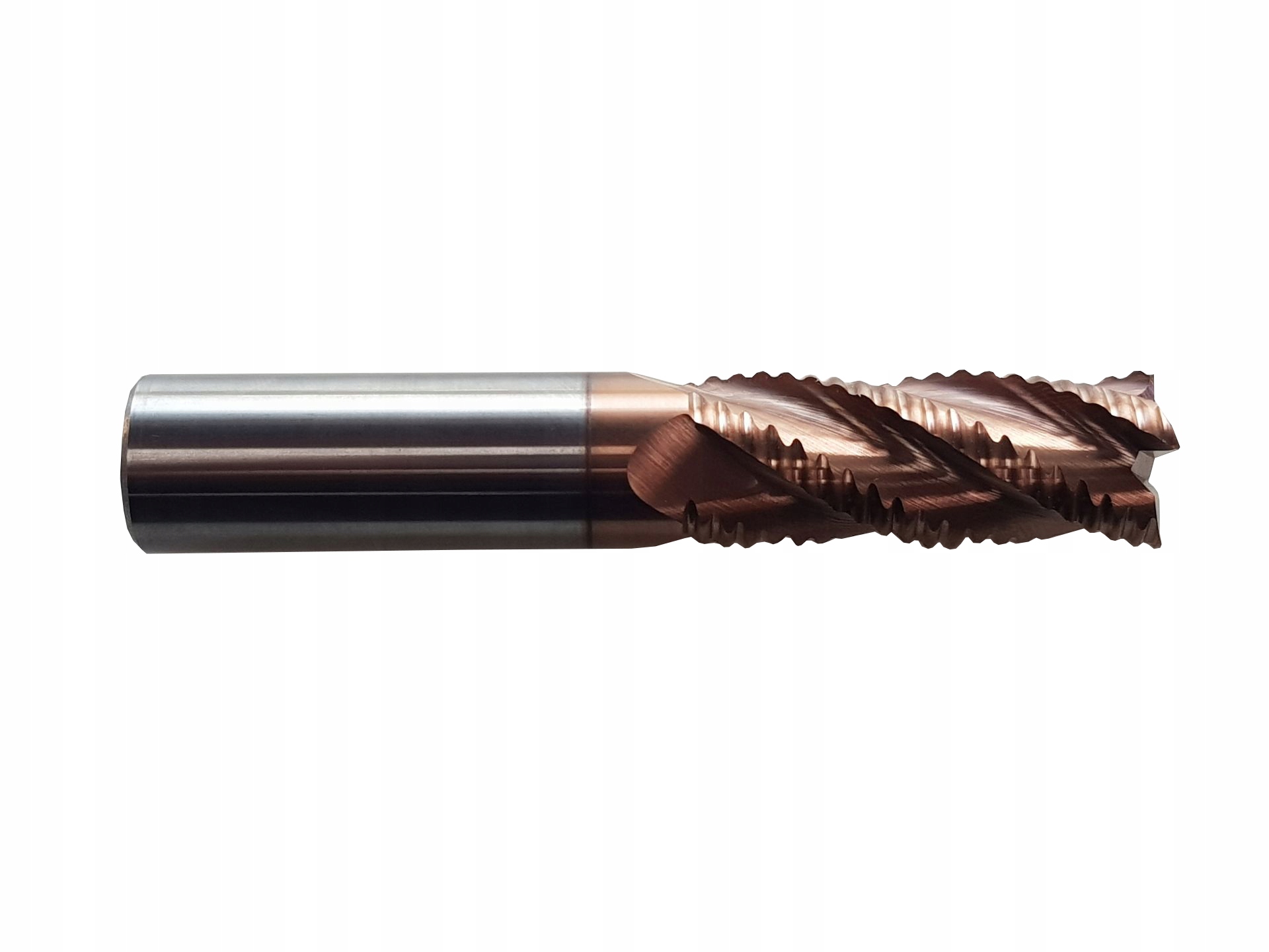 Frez Węglikowy Zgrubny Vhm Fi 8 mm 55HRC 4 Pióra