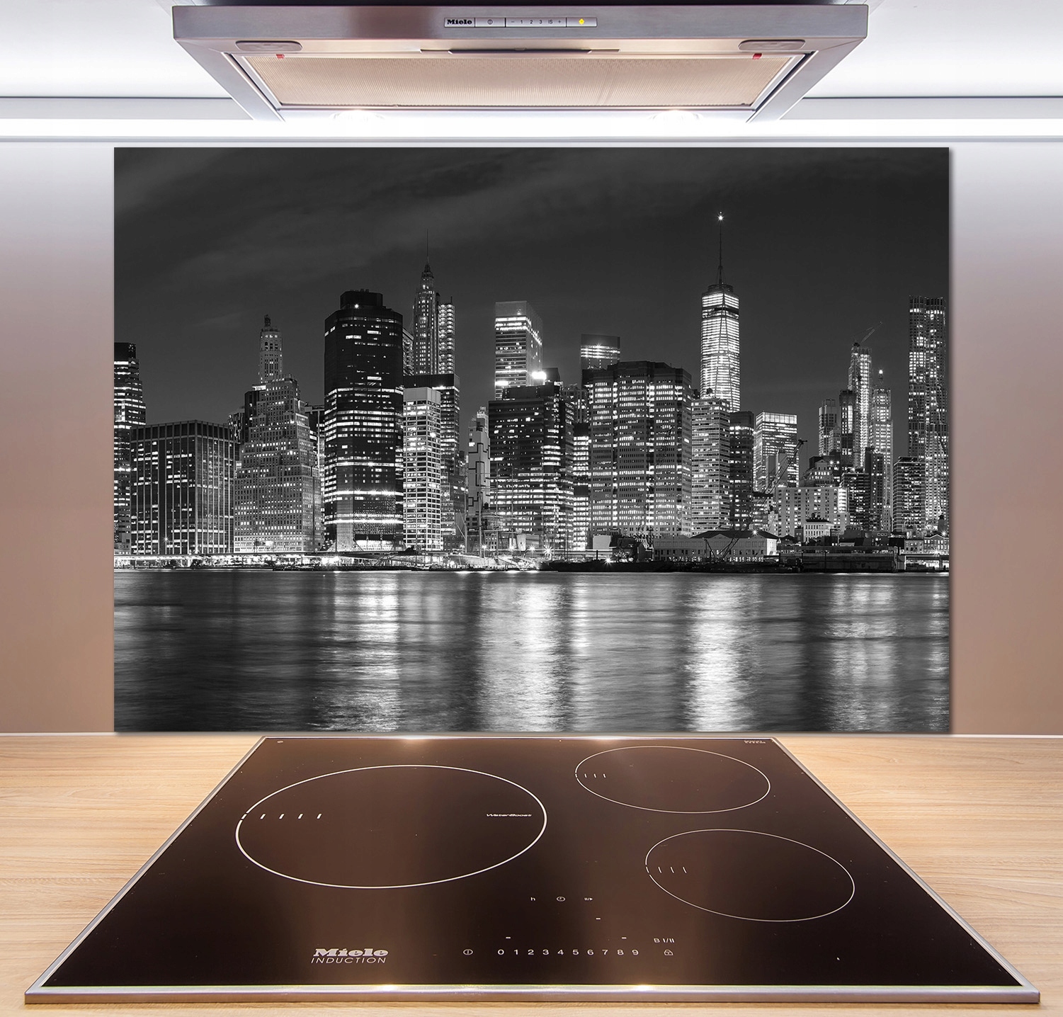 

Panel do kuchni Manhattan nocą 100x70 cm + Klej