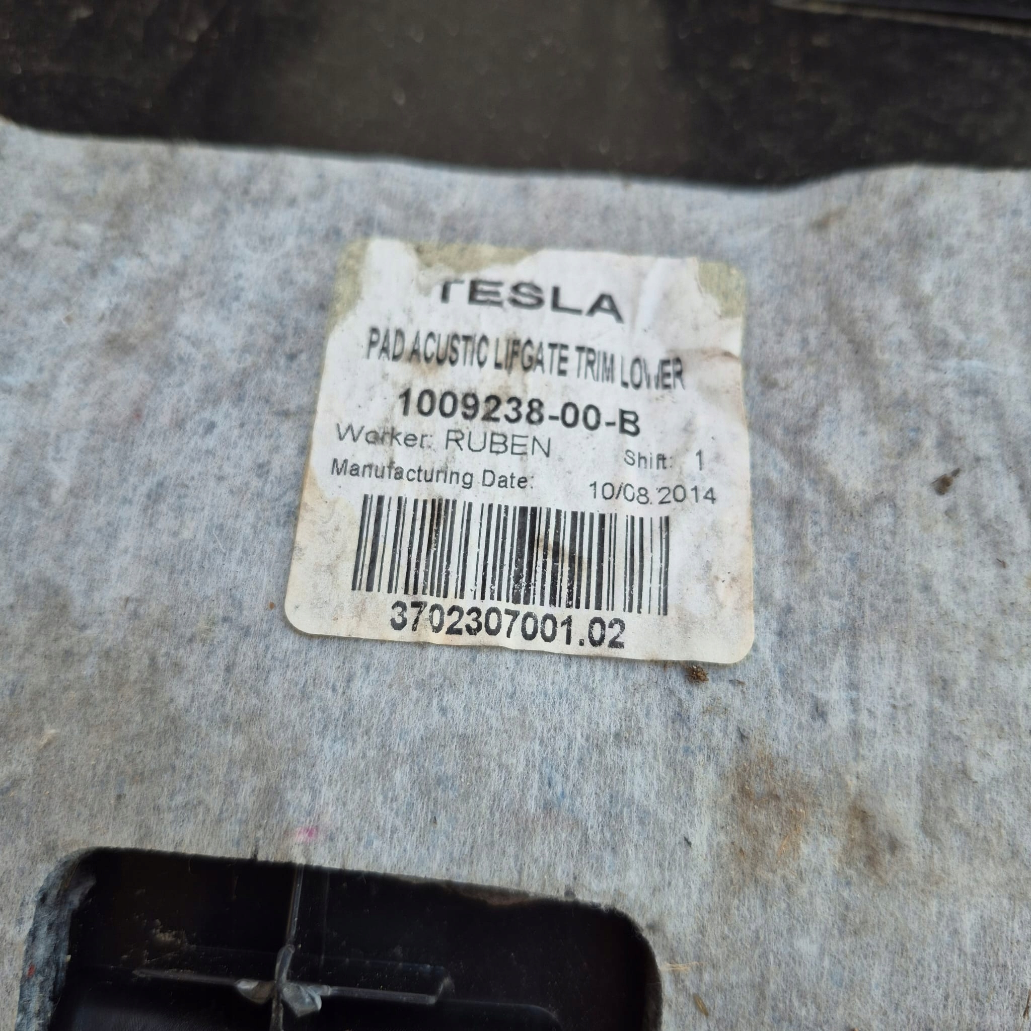 TESLA MODEL S verkleidung heckklappe heck