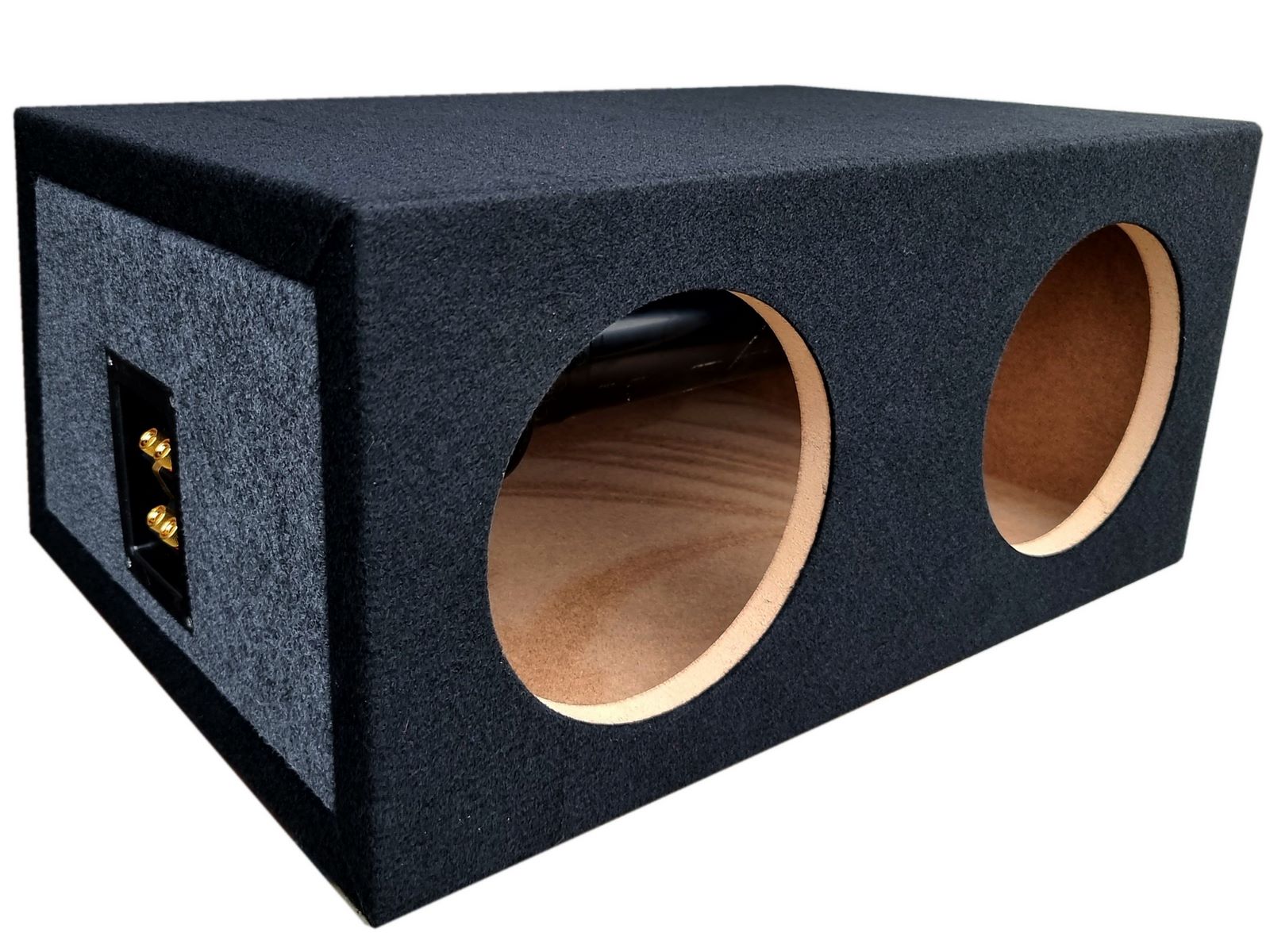 Skříň subwooferu 2x20 cm 44 l BR2.8/44-BG