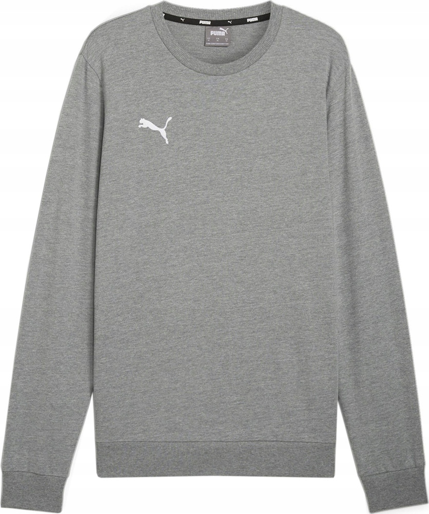 Pánská Mikina Puma Team Goal Casuals Crew Neck Sweat Šedá 658592 velikost S