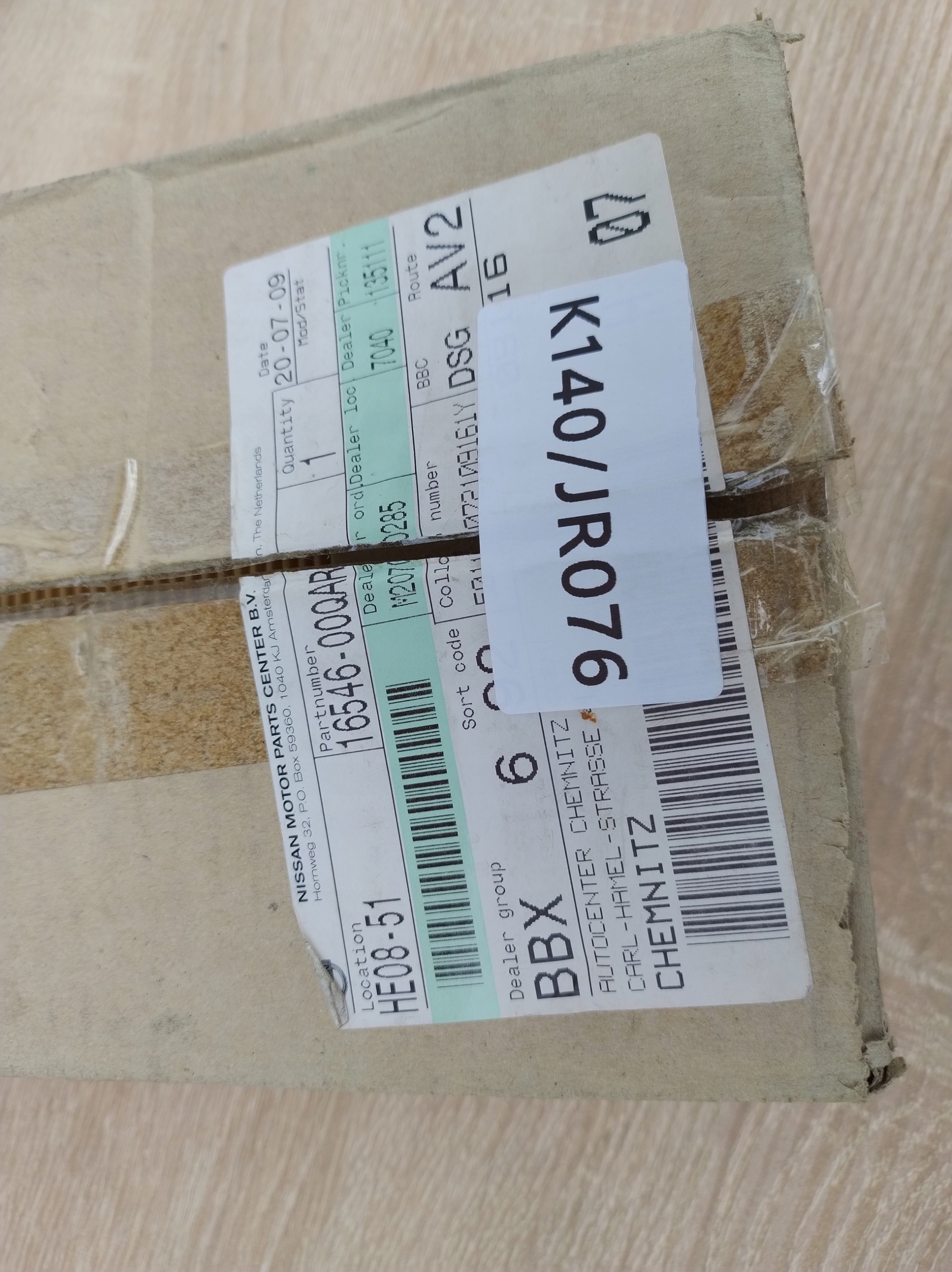 FILTRE DE L’AIR ORIGINAL RENAULT CLIO MODUS