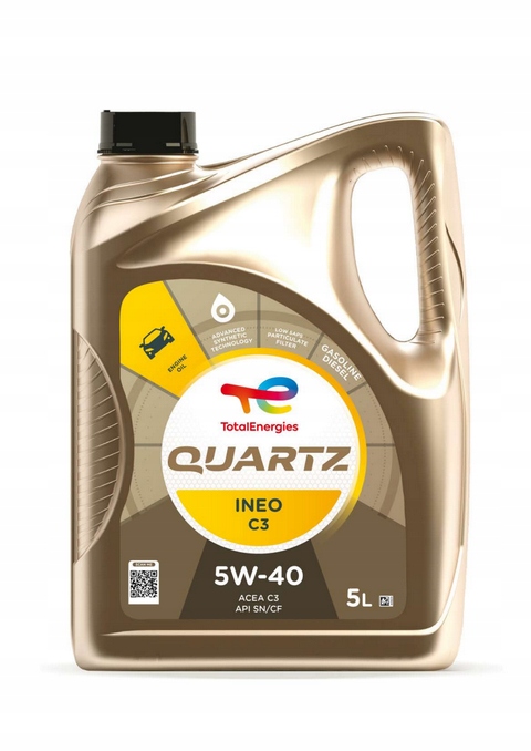 Olej silnikowy TotalEnergies Quartz Ineo C3 5W-40 5L