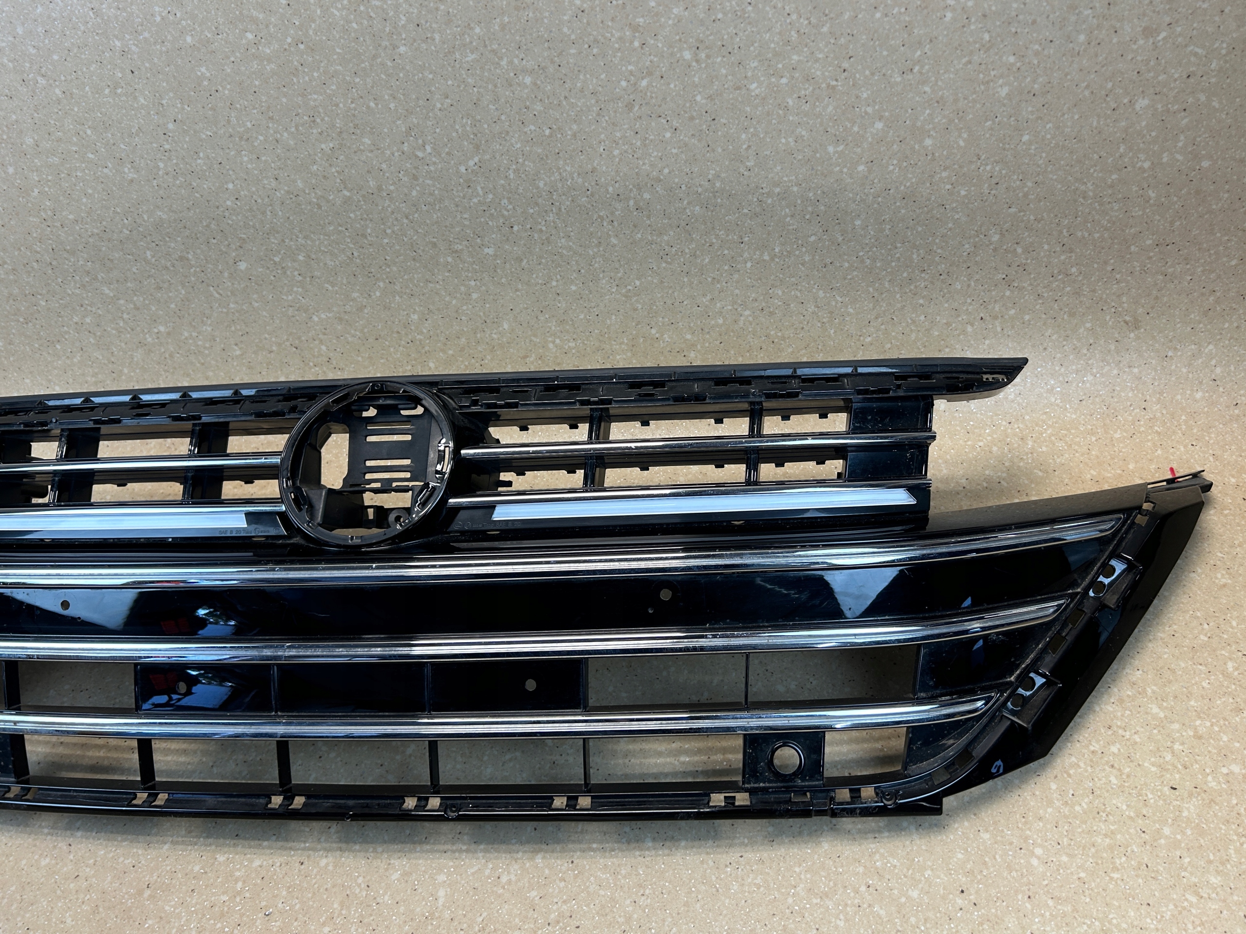 VW Arteon 3H Kühlergrill FRONTGRILL Kühlergitter 3G8853651BL - Thumbnail 3