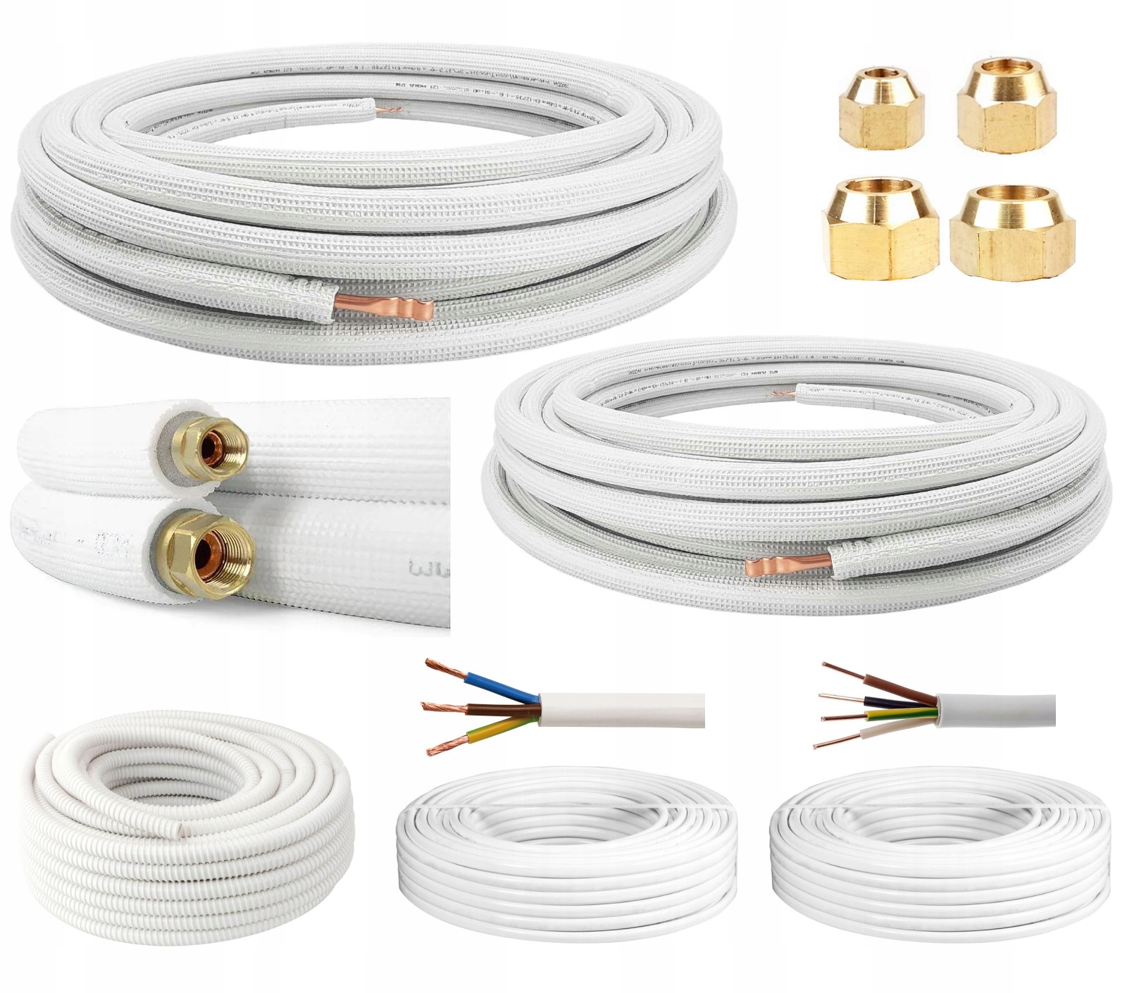 Montážny Komplet Na Montáž Klimatizácie 2 kW 5 kW 5 metrov