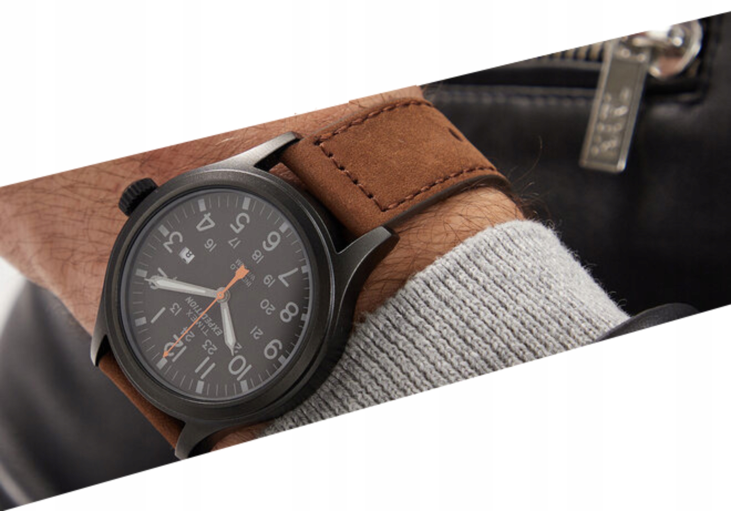 ZEGAREK MĘSKI TIMEX EXPEDITION Z PODŚWIETLENIEM WYTRZYMAŁY DATA WR50 Wodoszczelność 50m = WR50