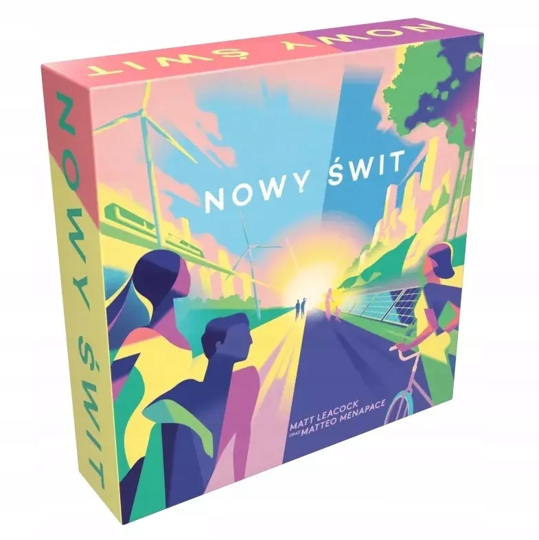 Gra Planszowa Nowy Świt Daybreak Strategiczna Ekologia Współpraca Klimat