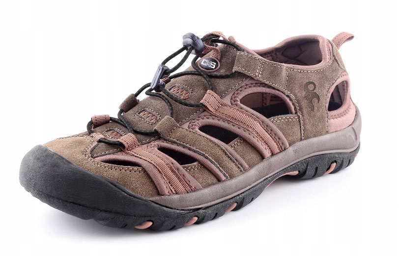 

Lekkie Sportowe Skórzane Sandały Sahara r. 43