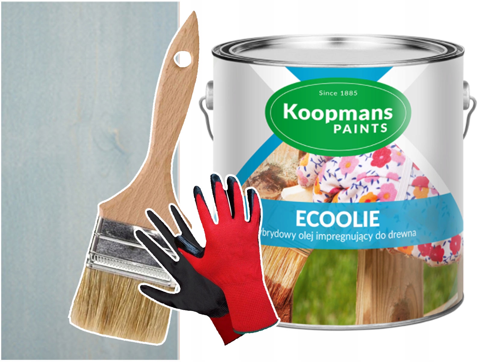 Olej na terasu Koopmans Ecoolie Šedý mořský 2,5L