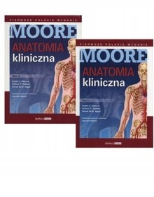 Anatomia kliniczna Moore'a Tom I i Tom II