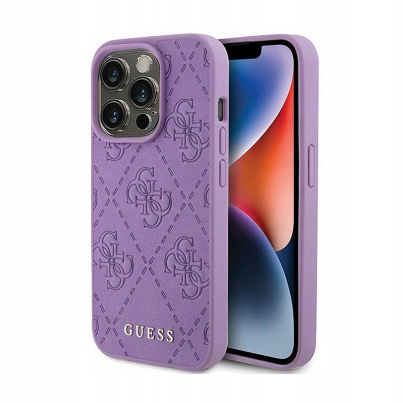Guess – Pouzdro pro iPhone 15 Pro Max (fialové)