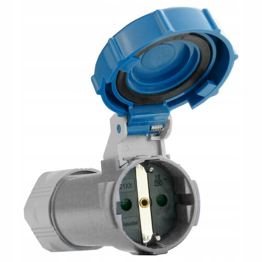 

Gniazdo przenośne 230V 16A IP67 Schuko DV 6473