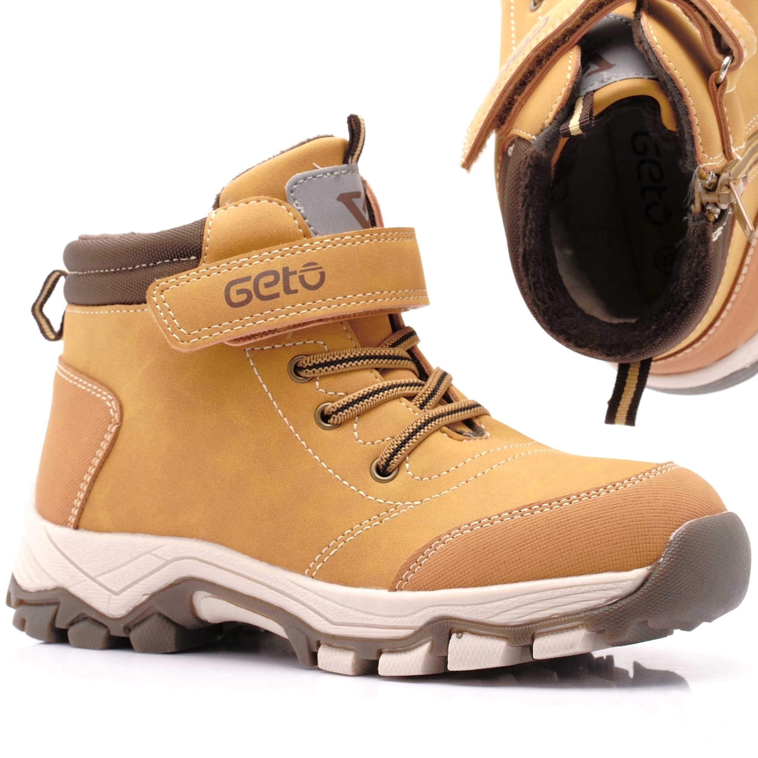 ŚNIEGOWCE TRAPERY OCIEPLANE TRZEWIKI 135 GELTEO 32