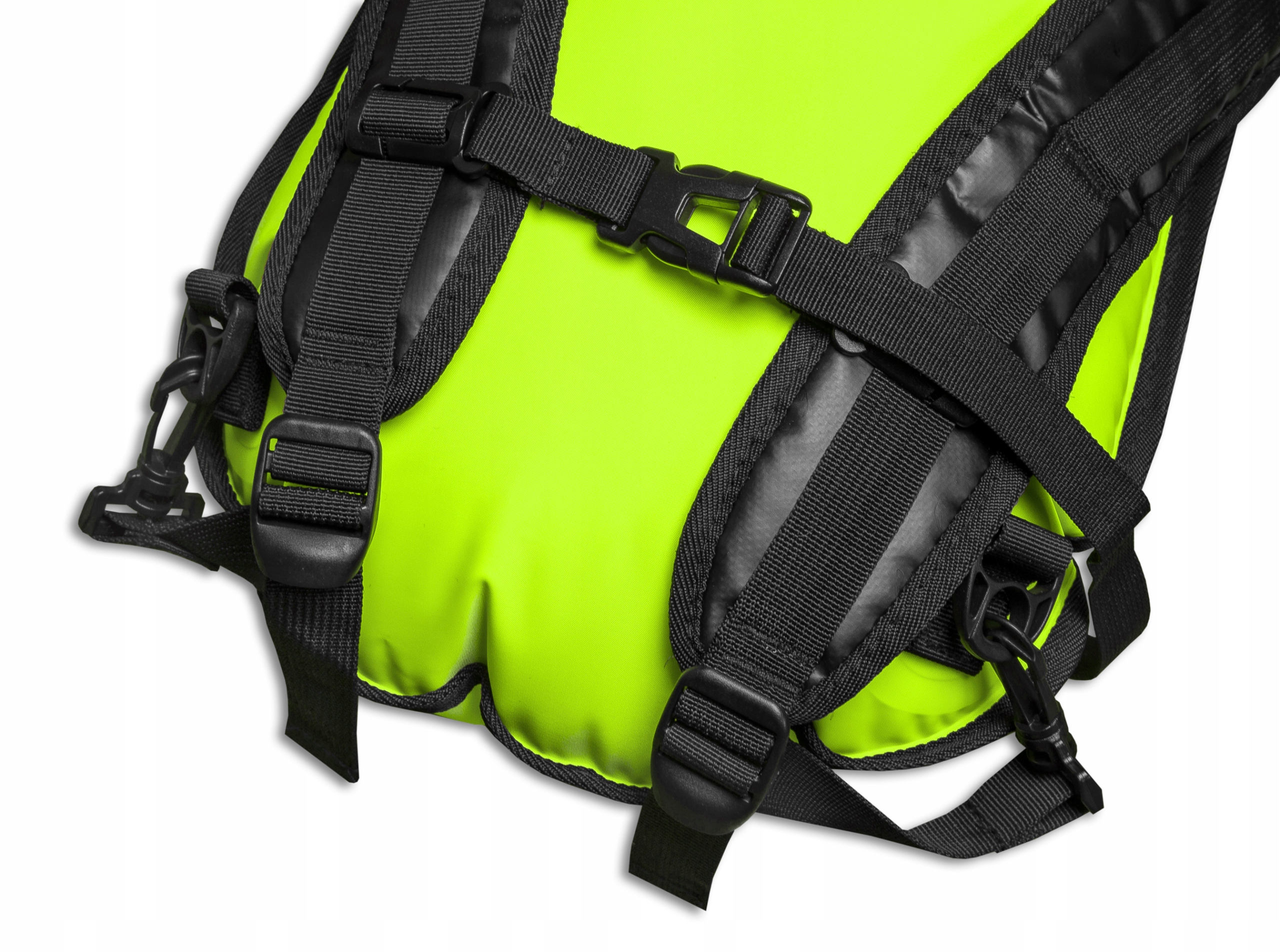 POJEMNA BOJKA ASEKURACYJNA do PŁYWANIA WODOSZCZELNA POMPOWANA PLECAK 28L Marka Jumbalu