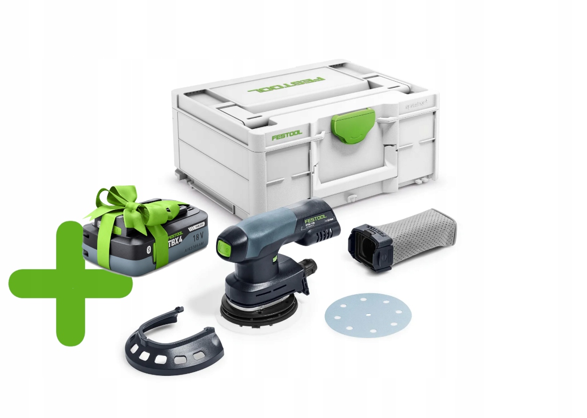 Festool Akumulatorowa szlifierka mimośrodowa Etsc 125-Basic
