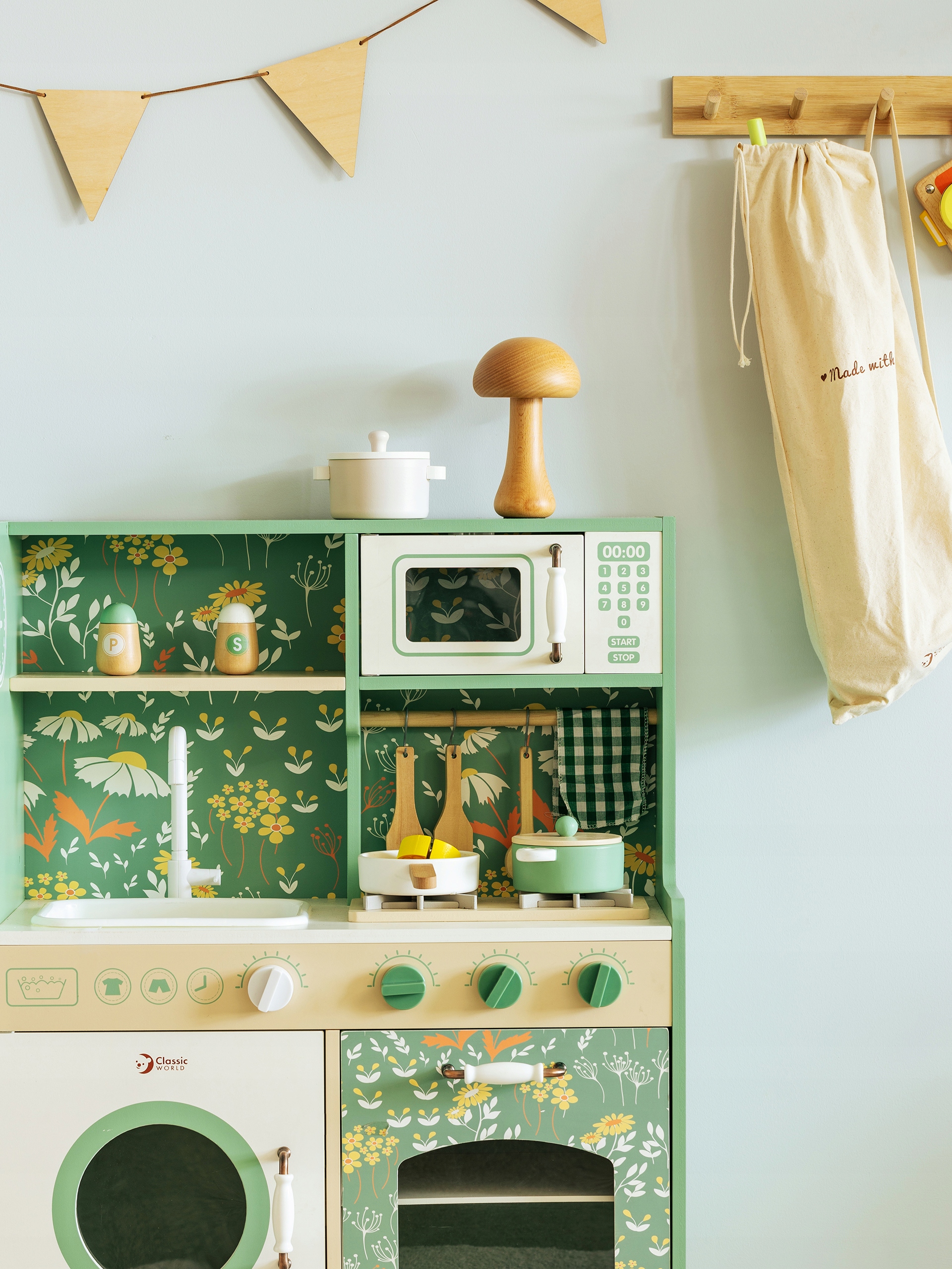 DUŻA DREWNIANA KUCHNIA XXL VINTAGE CLASSIC WORLD Marka Classic World