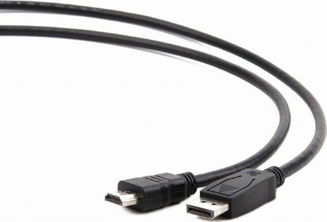 

Kabel DisplayPort Hdmi 1.8m czarny (CCDPHDMI6)