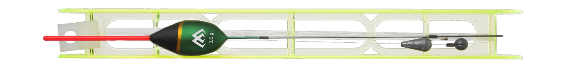 Spławik Zestaw 036-1.5g żyłka: 0.14/0.12mm hak: 14 op.1kpl.