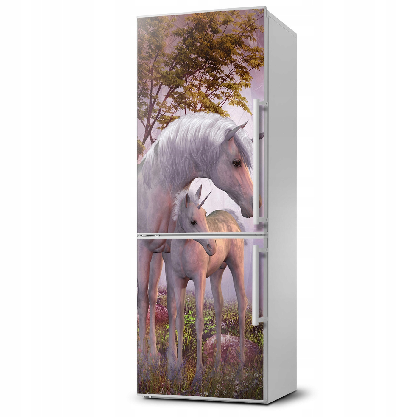 

Mata magnetyczna na lodówkę Jednorożce 60x180