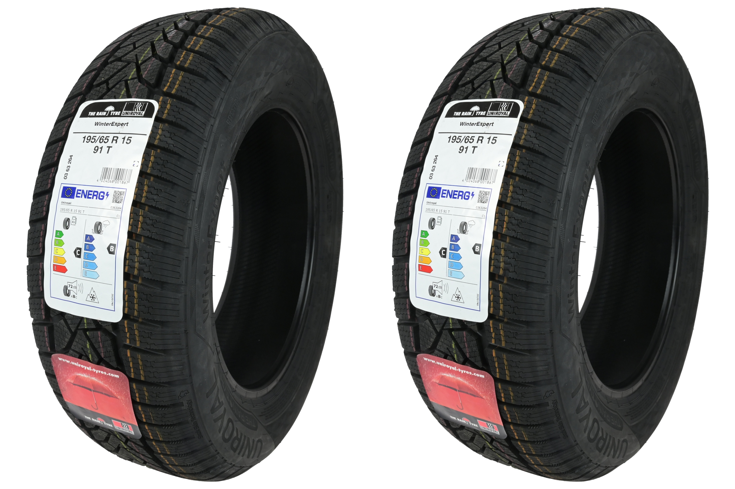 

2 x 195/65R15 91T WinterExpert Uniroyal Zima