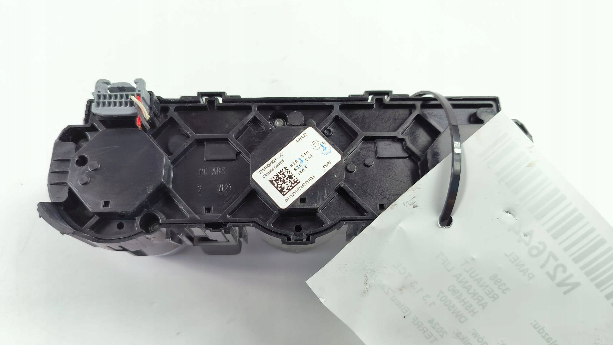 Unite commande clima 275100936R RENAULT ARKANA LIFT