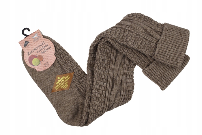 

Mega Grube Ciepłe Zakolanówki Wełniane 36-38