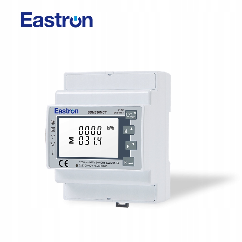 Měřič energie Eastron SDM630MCT Modbus MID 3F RS485