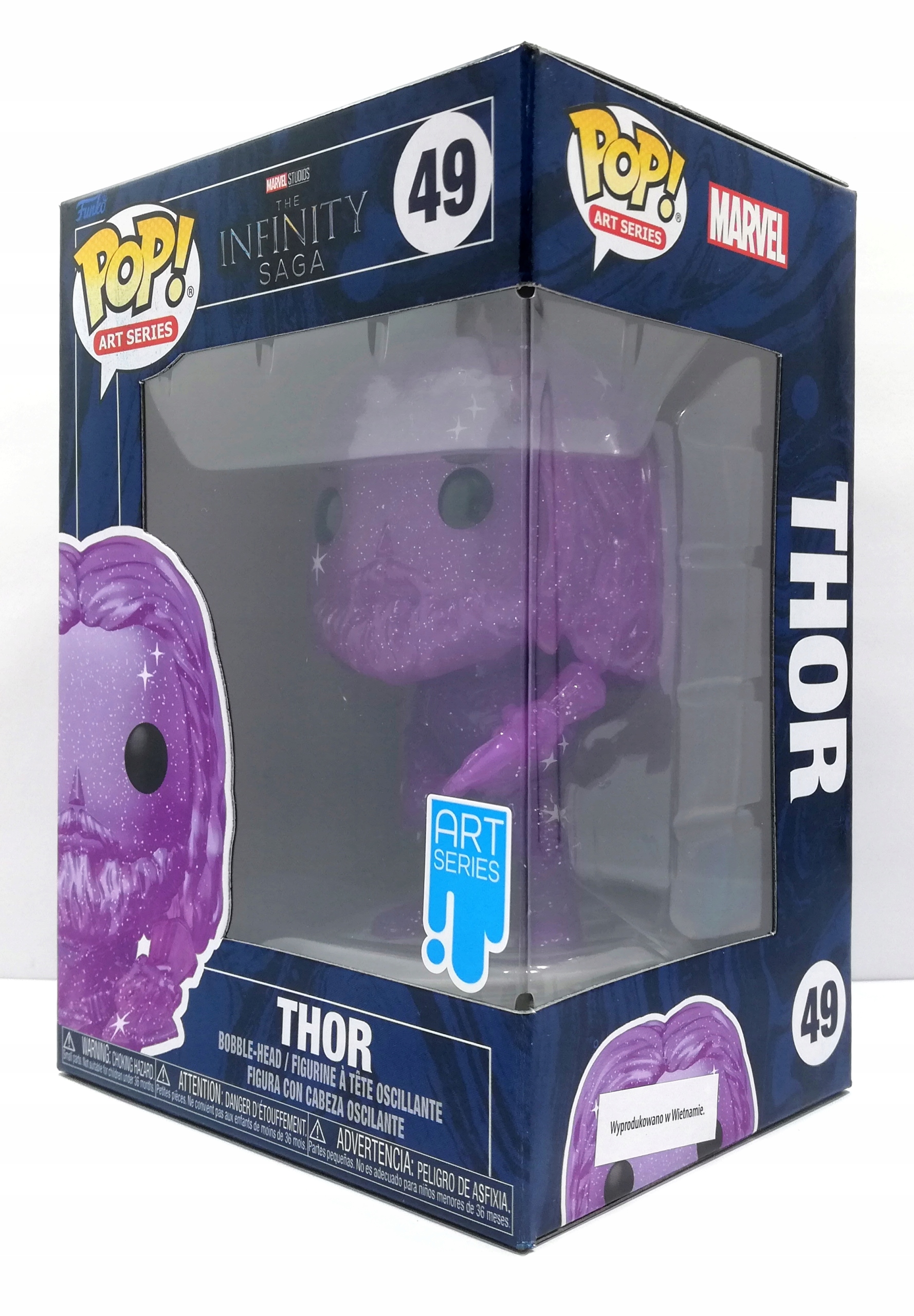 Funko Pop! Thor (art Series)(the Infinity Saga) 49